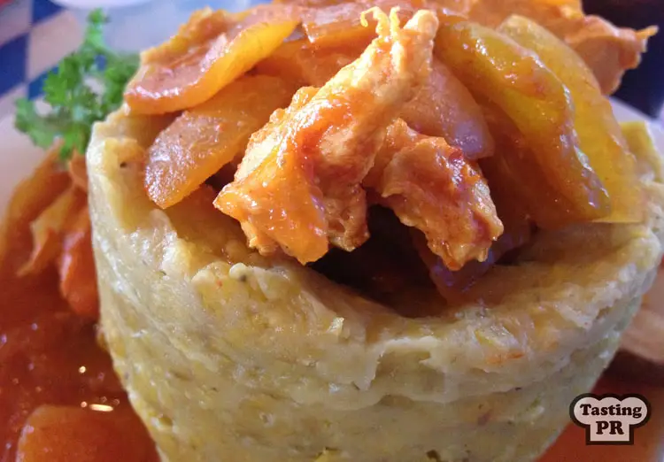 Mofongo @ Casa Bavaria in Morovis, Puerto Rico