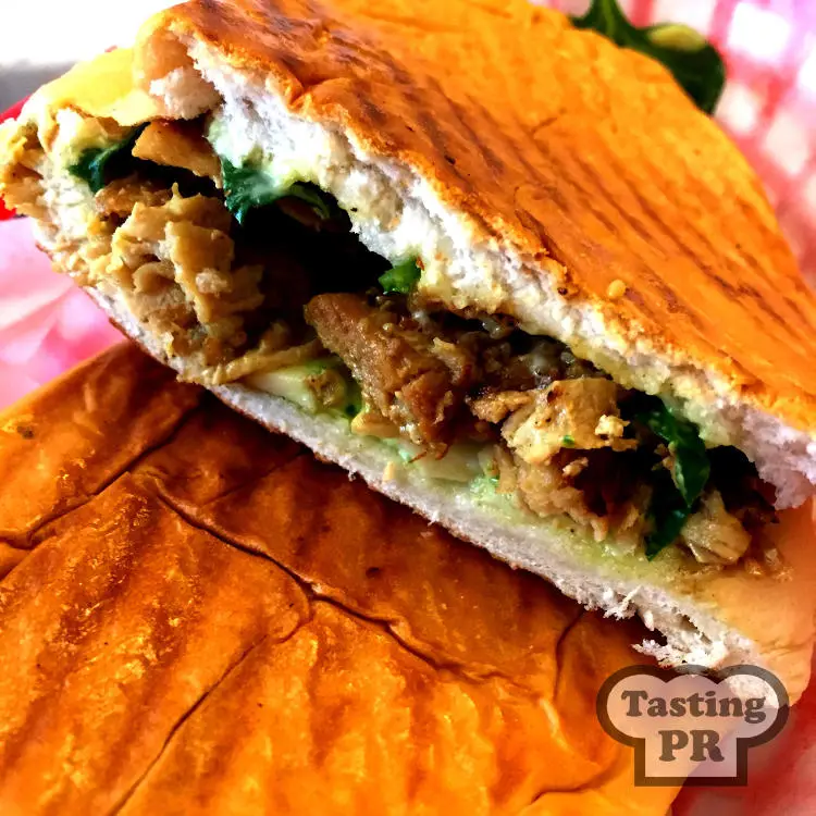 Pio Pio Sandwich at Latte que latte San Juan