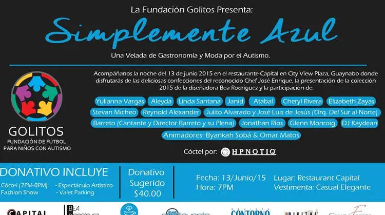 Simplemente Azul - Chef Jose Enrique