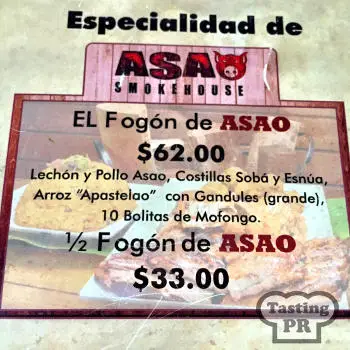 Asao Smokehouse, Ciales