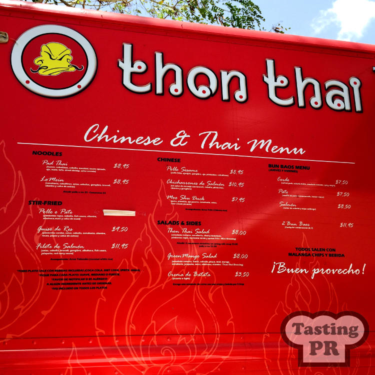 Thon Thai Food Truck Guaynabo Puerto Rico